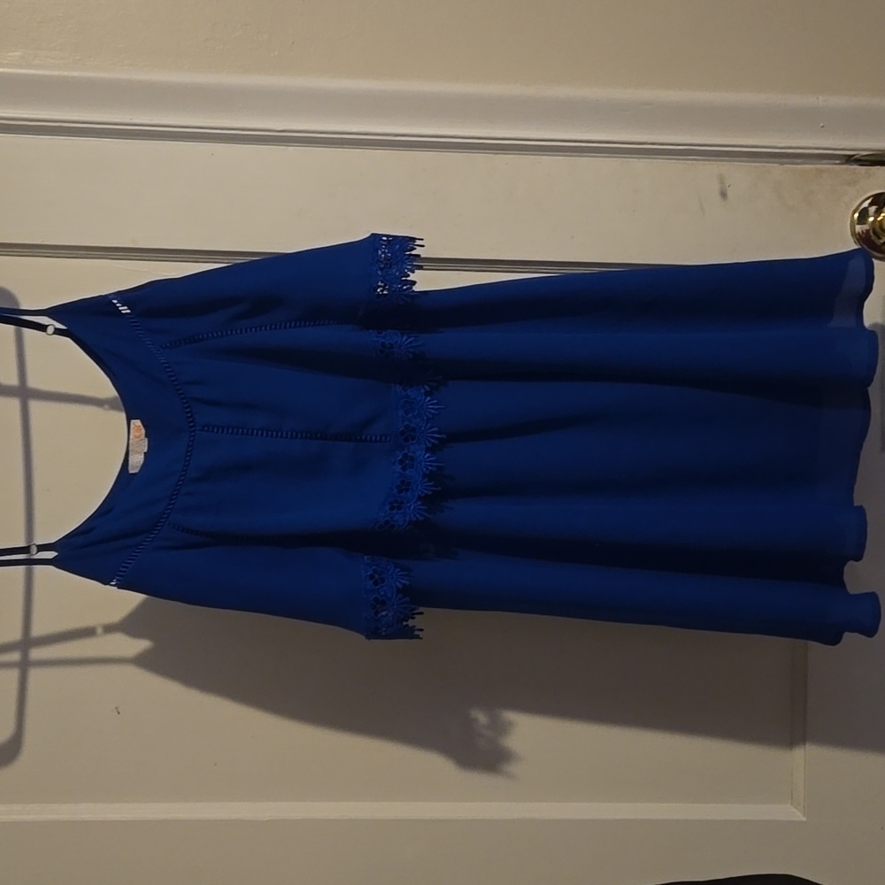Royal blue dress women's size large